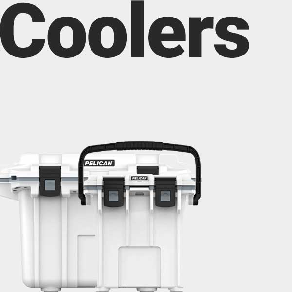 Coolers for fishing