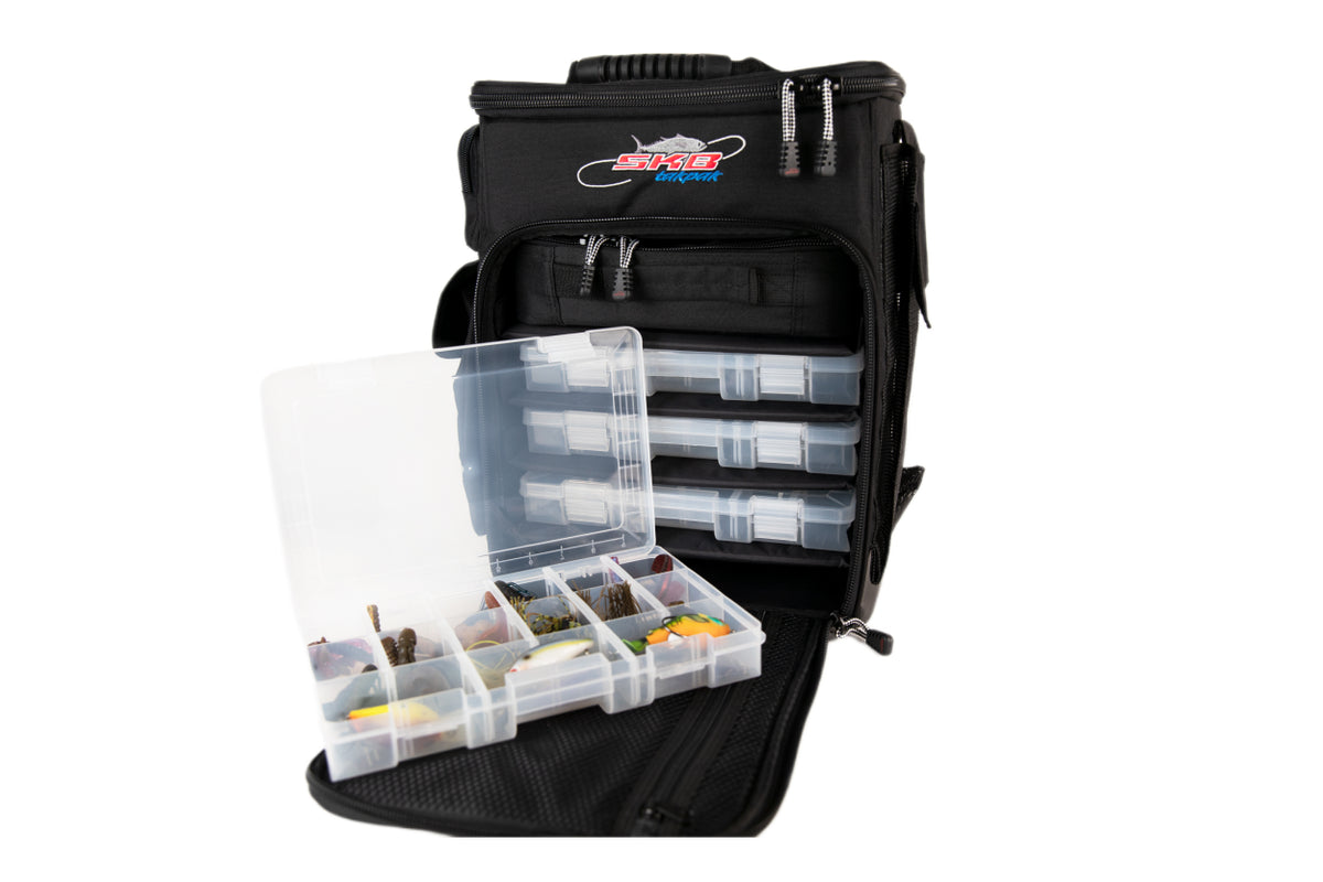 SKB 7300 Large Tak-Pac Backpack Fishing Tackle System
