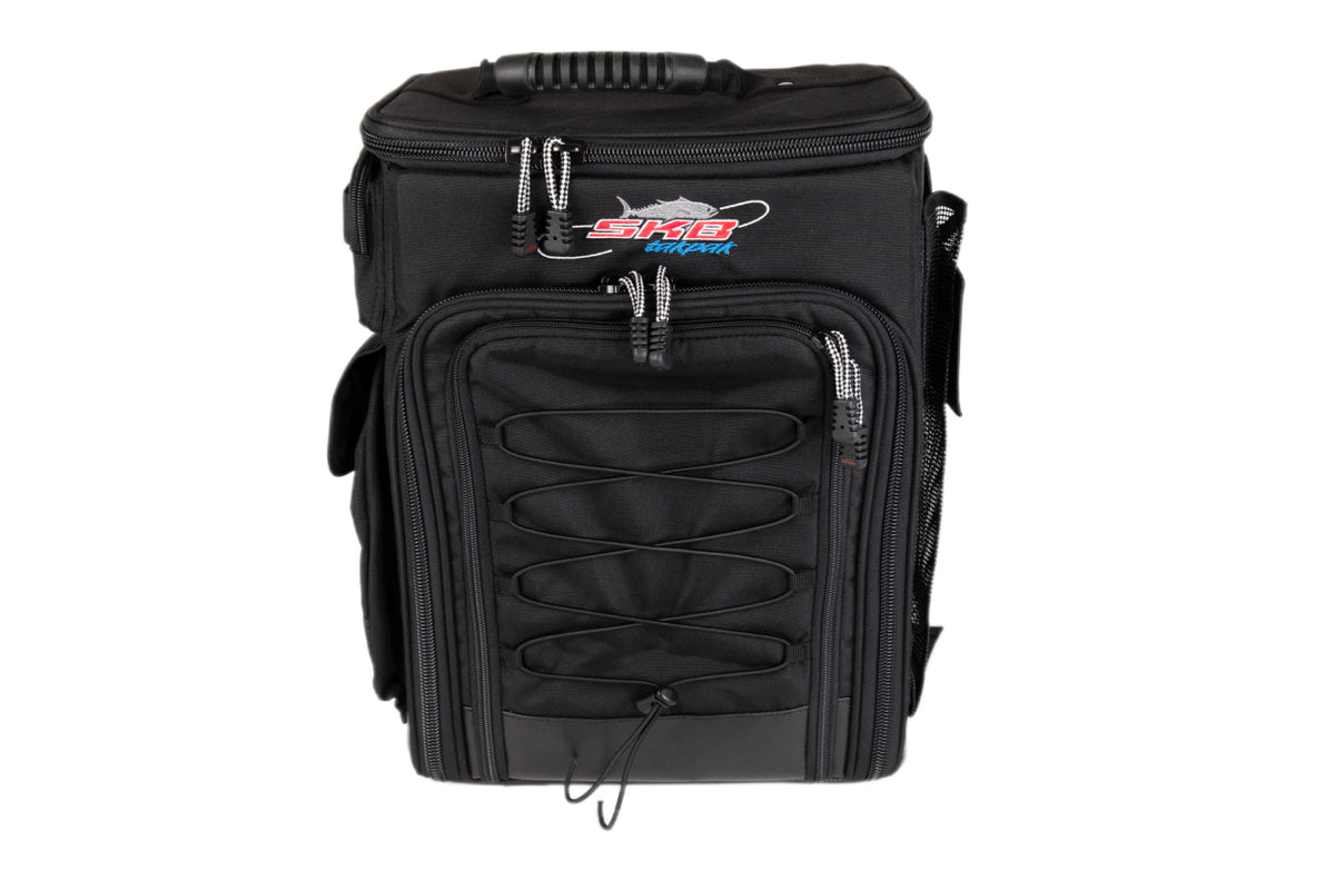 SKB 7300 Large Tak Pac Backpack with the front zipper closed