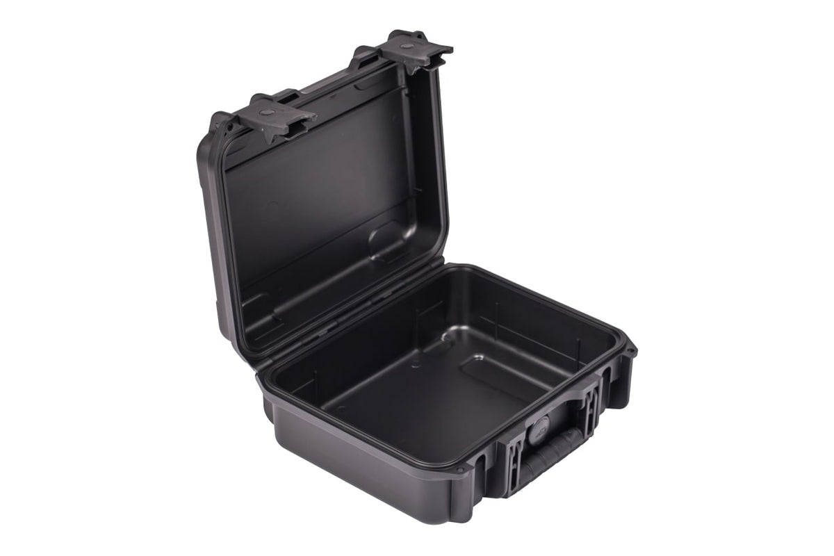 SKB iSeries 1209 Small Watertight Fishing Case 4.5&quot; Deep Open Angle