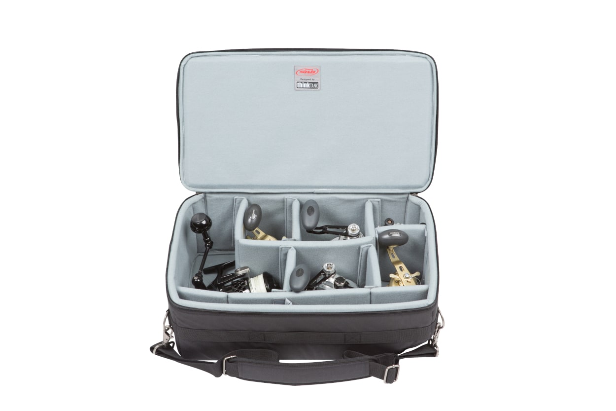 best large saltwater reel case Fishpond Ripple (Medium, Tidal Blue) The top and bottom of this case are molded for extra support and durability Aventik Mag Reel Combo Case