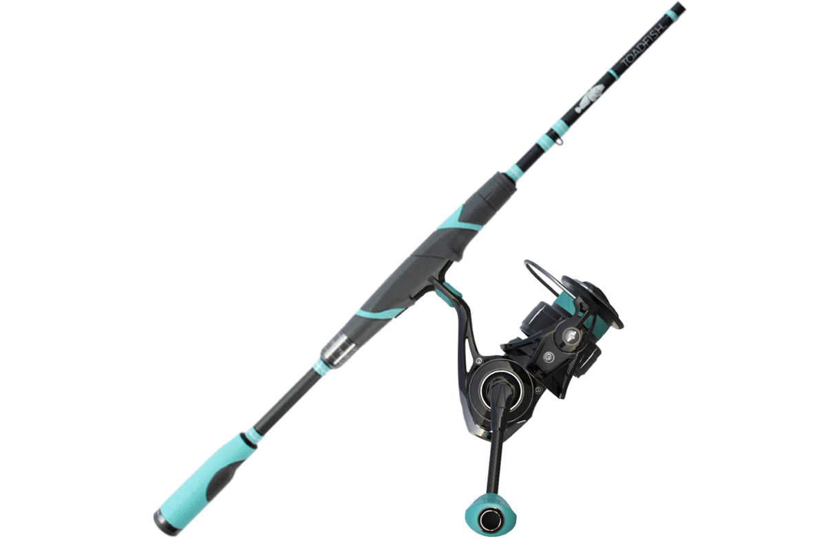 Toadfish 3000 Elite Carbon Spinning Reel &amp; Rod