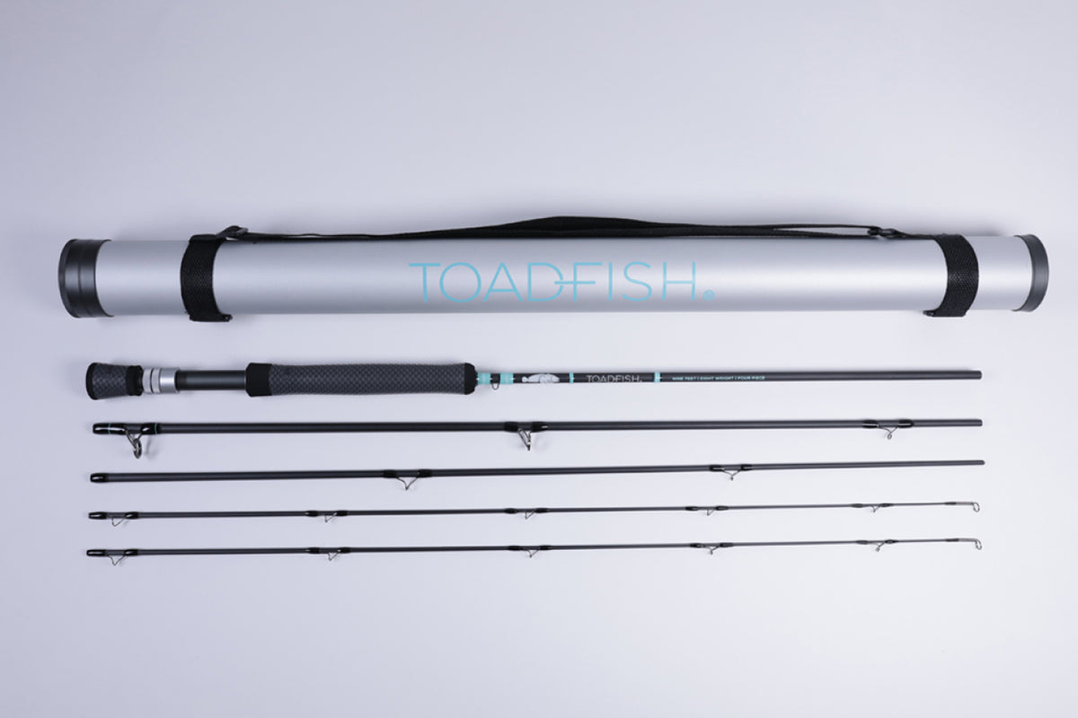 Toadfish Fly Rod with Tube - 9&#39;
