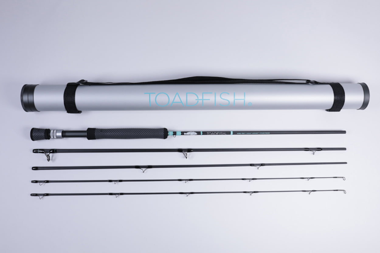 Toadfish Fly Rod with Tube - 9