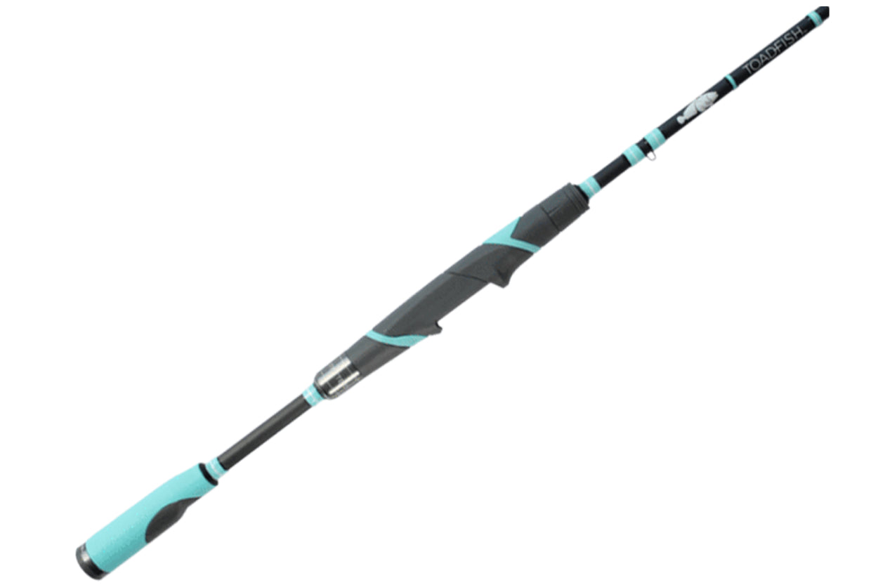 Toadfish Medium Light Fast Spinning Rod - 6'8