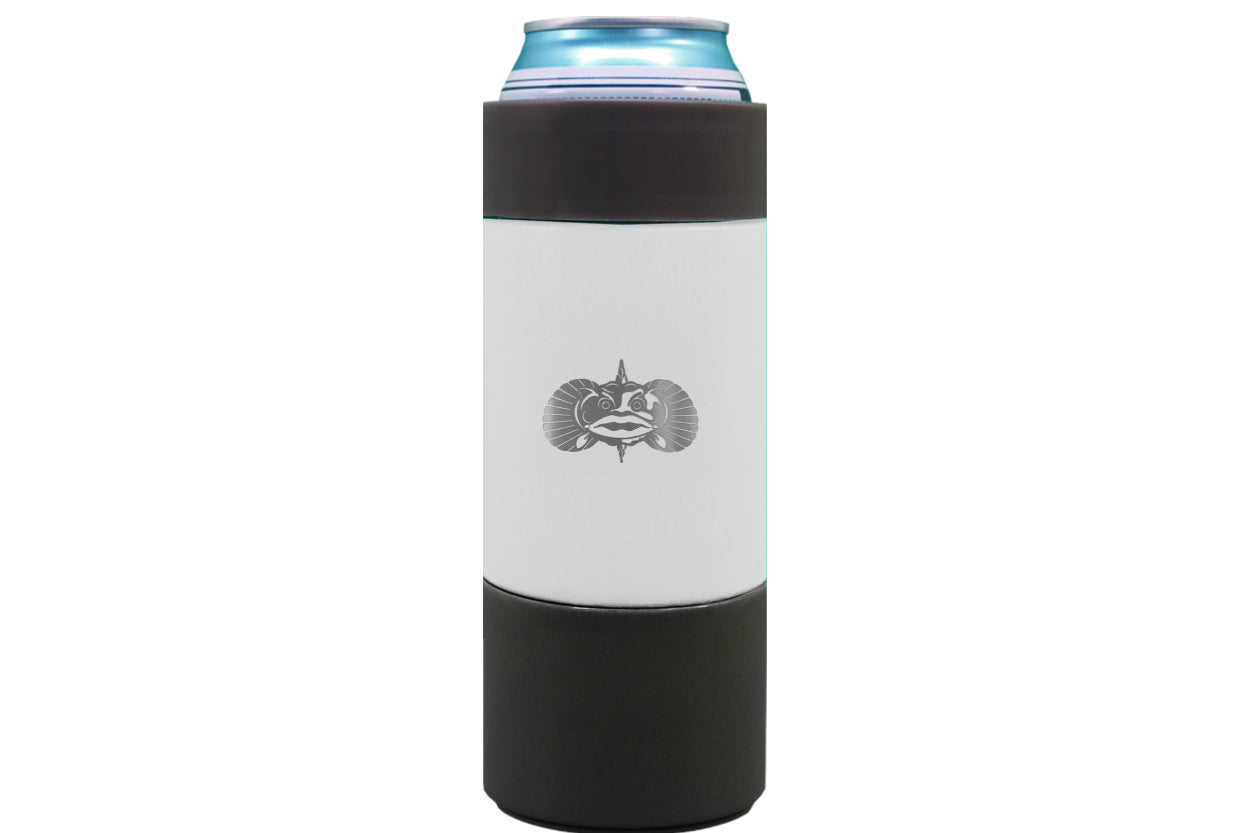 Toadfish Non-Tipping Can Cooler/Koozie, graphite