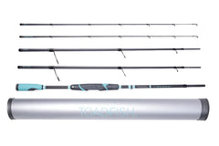 Toadfish Stowaway Travel Spinning Rod - 7'2 - 4 Rods Fit in 1 Travel Tube  - Richmond Fishing Supply