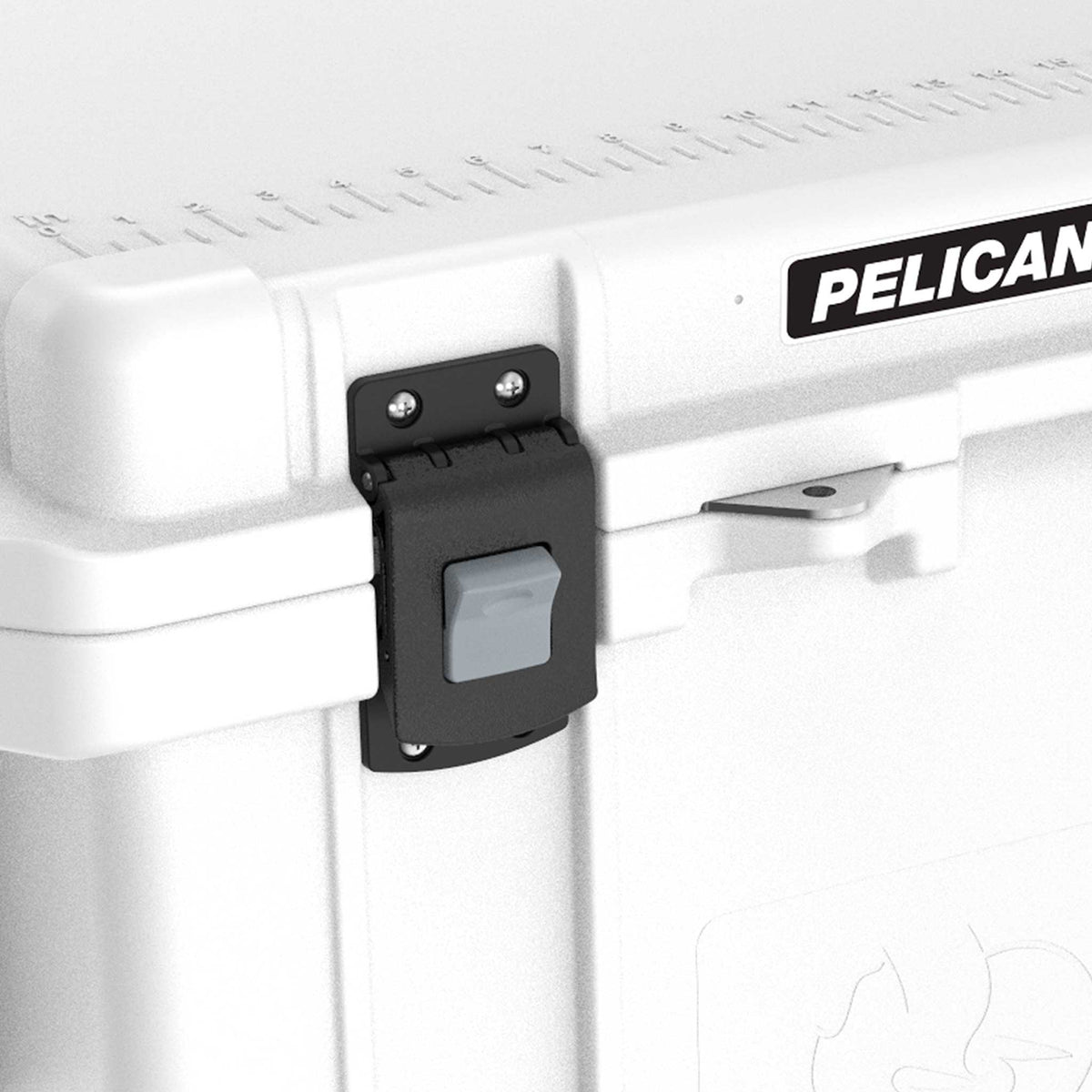 Pelican™ 150QT Elite Cooler has easy to use press &amp; pull latches
