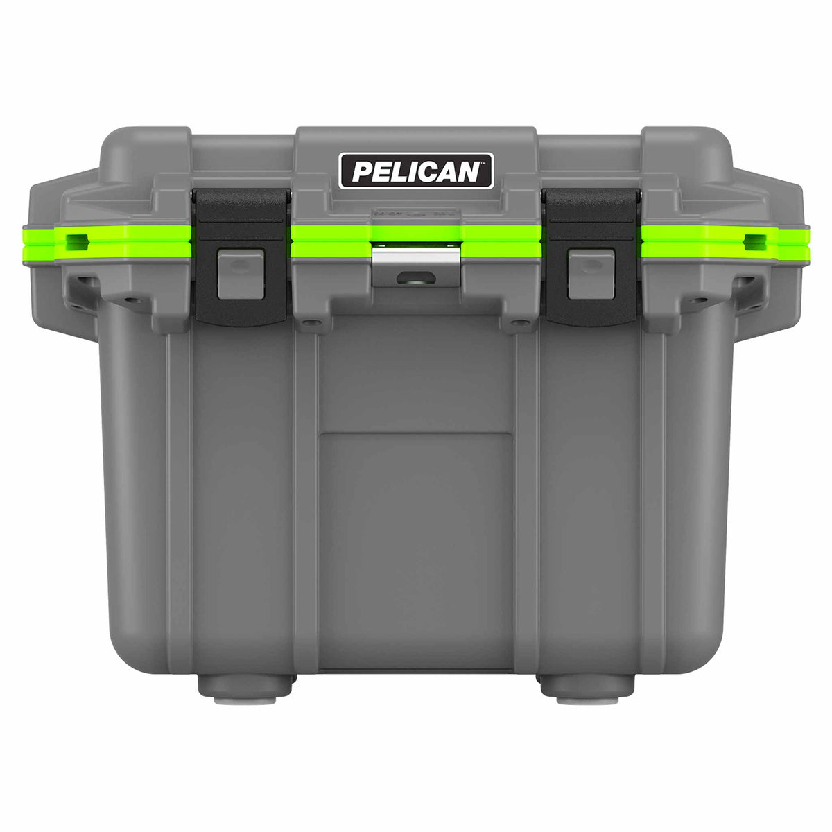 30QT Pelican Elite Cooler in Dark Grey/Green