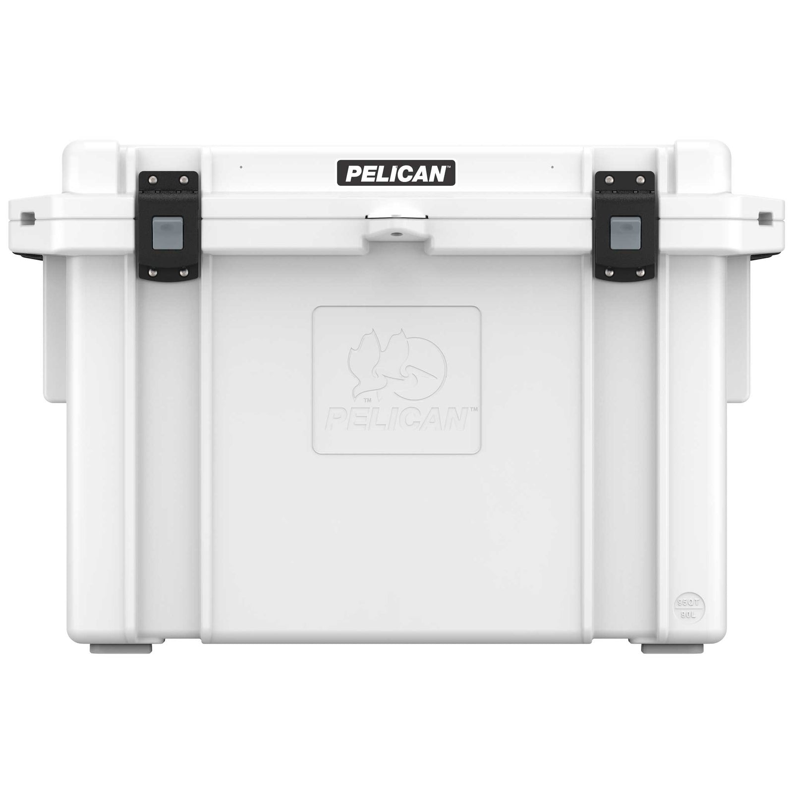 95QT Pelican Elite Cooler in White