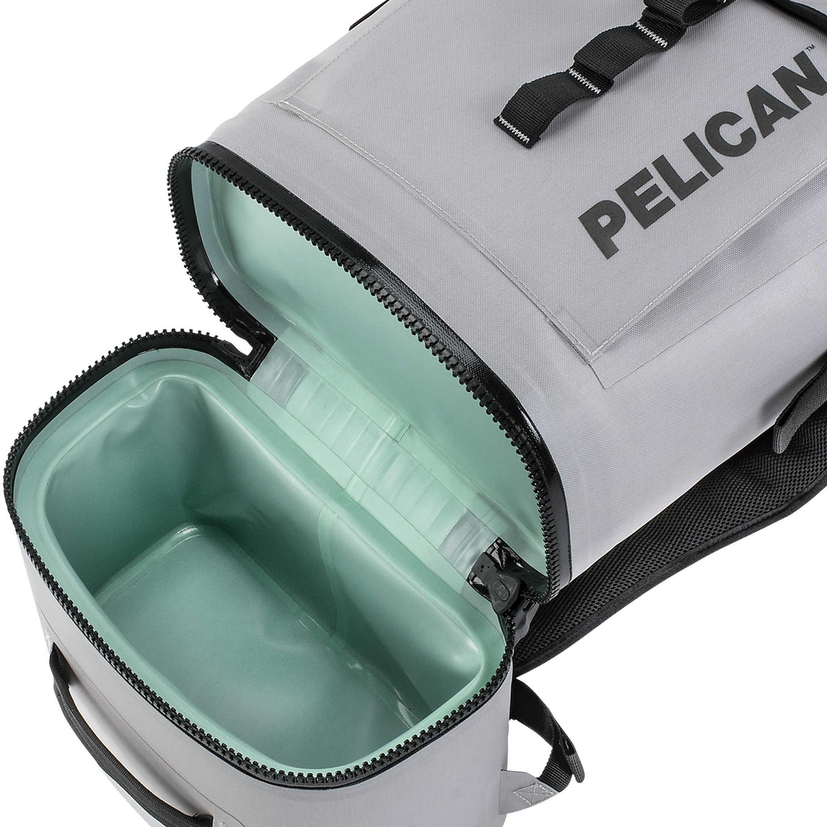 Pelican™ Dayventure Backpack Soft Cooler cooler compartment opened 