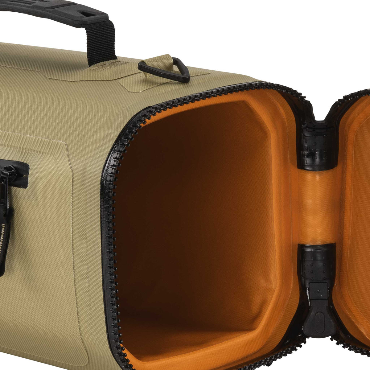 SOFT-CSLING-COYOTE Pelican™ Dayventure Sling Soft Cooler opened